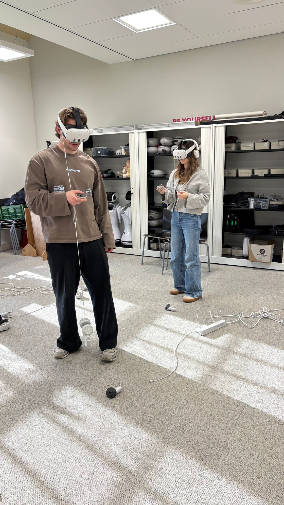 Robots in Virtual Reality