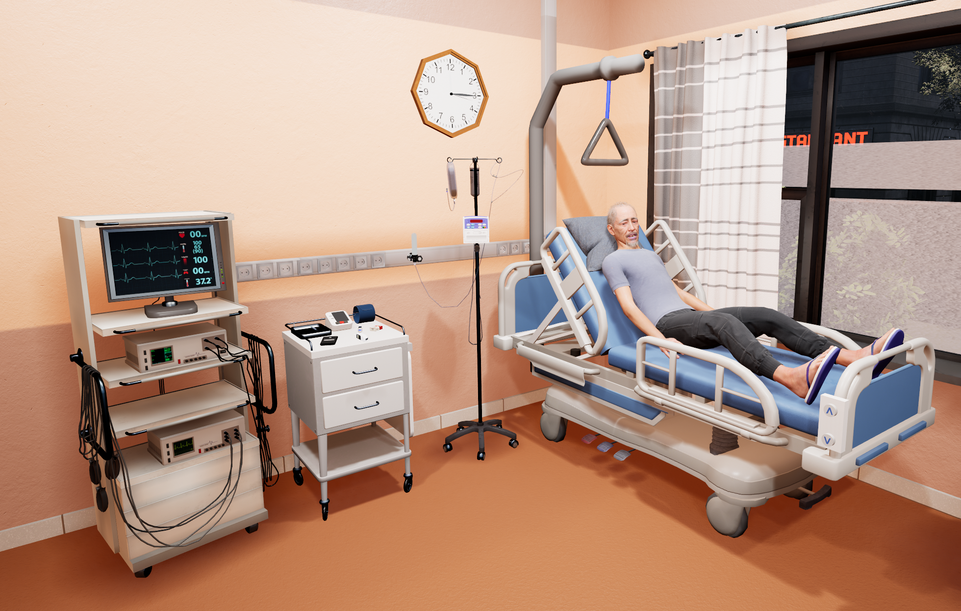 Deteriorating Patient Simulation